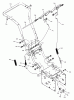 Murray 624604x89B - Yard King Performance 24" Dual Stage Snow Thrower (2001) Ersatzteile Handle Assembly