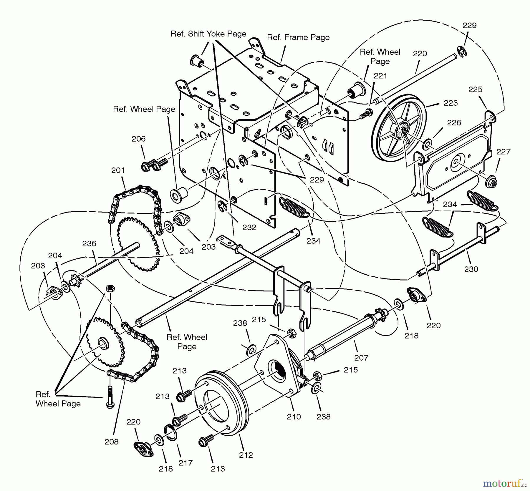 Murray Schneefräsen 624808x31C - Scotts 24