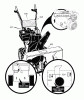 Murray 624808x31D - Scotts 24" Dual Stage Snow Thrower (2002) (Home Depot) Ersatzteile Decals / Autocollants