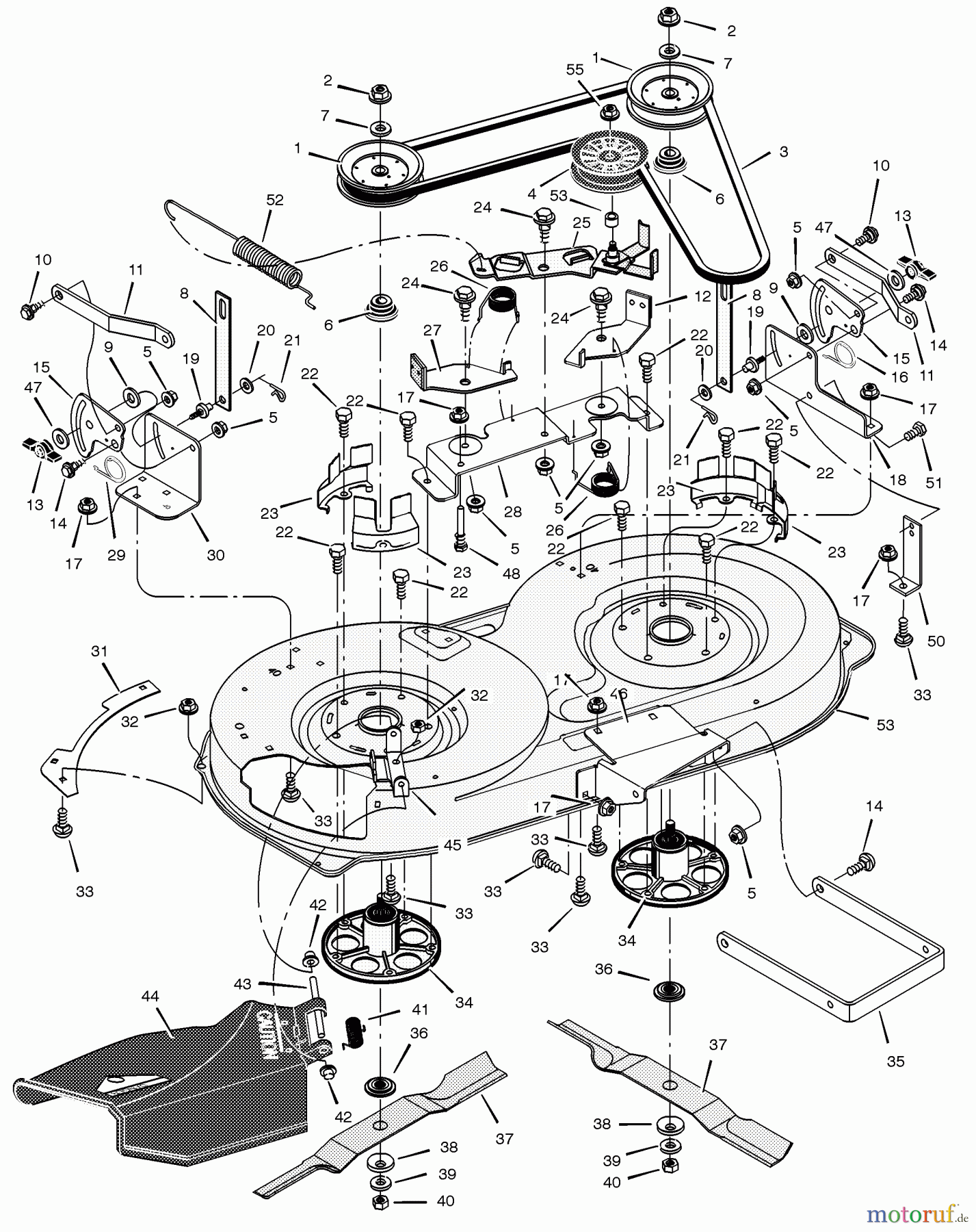 Murray Rasen- und Gartentraktoren 405015x92B - B&S/Murray 40