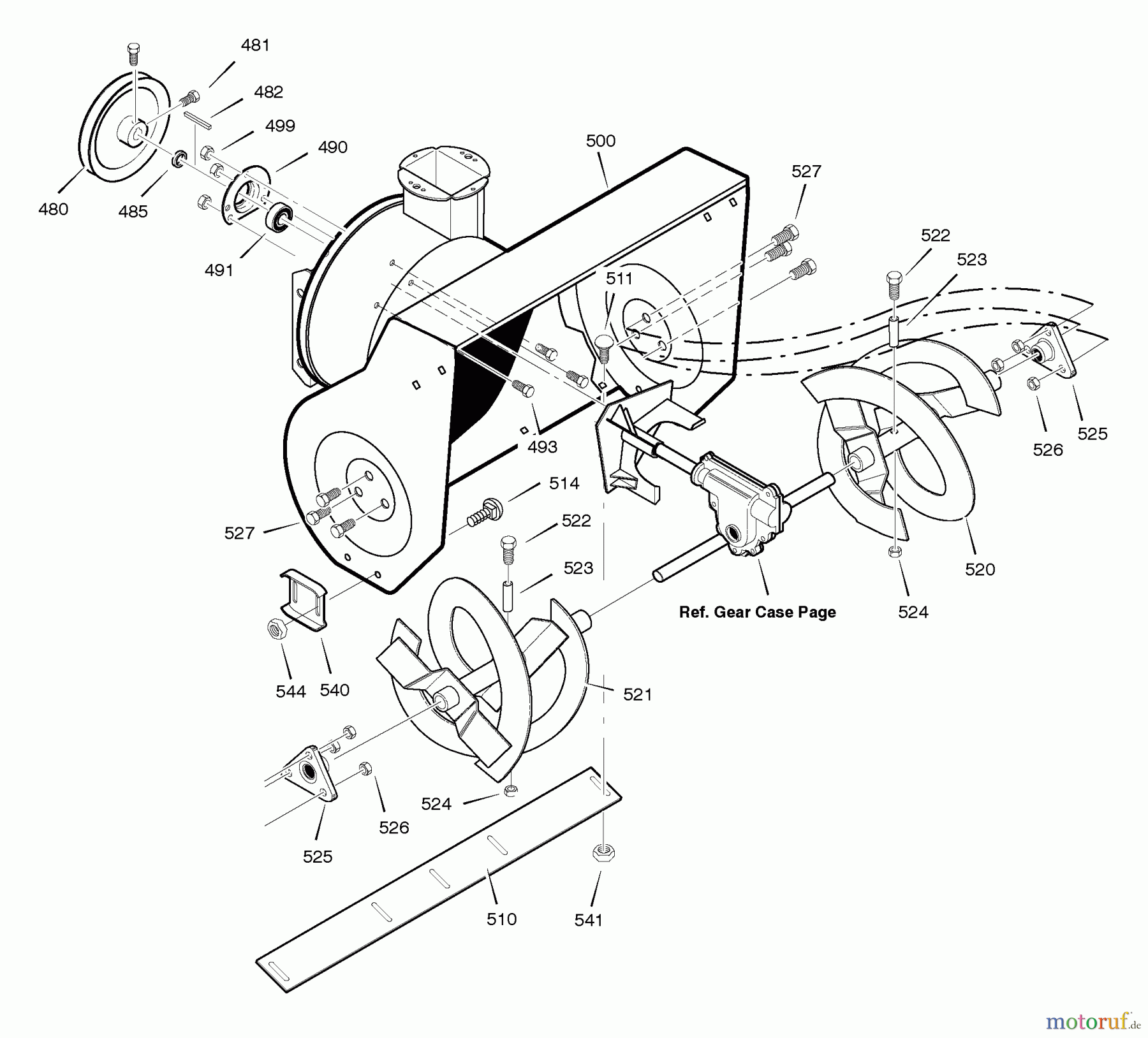  Murray Schneefräsen 624808x4F - Murray 24