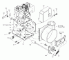 Murray 624808x4NA - 24" Dual Stage Snow Thrower (2003) Ersatzteile Frame