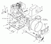 Murray 624808x6A - Ultra 24" Dual Stage Snow Thrower (2001) Ersatzteile Frame