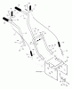 Murray 627108x31D - Scotts 27" Dual Stage Snow Thrower (2002) (Home Depot) Ersatzteile Handle Assembly