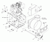 Murray 627108x4A - 27" Dual Stage Snow Thrower (2005) Ersatzteile Frame