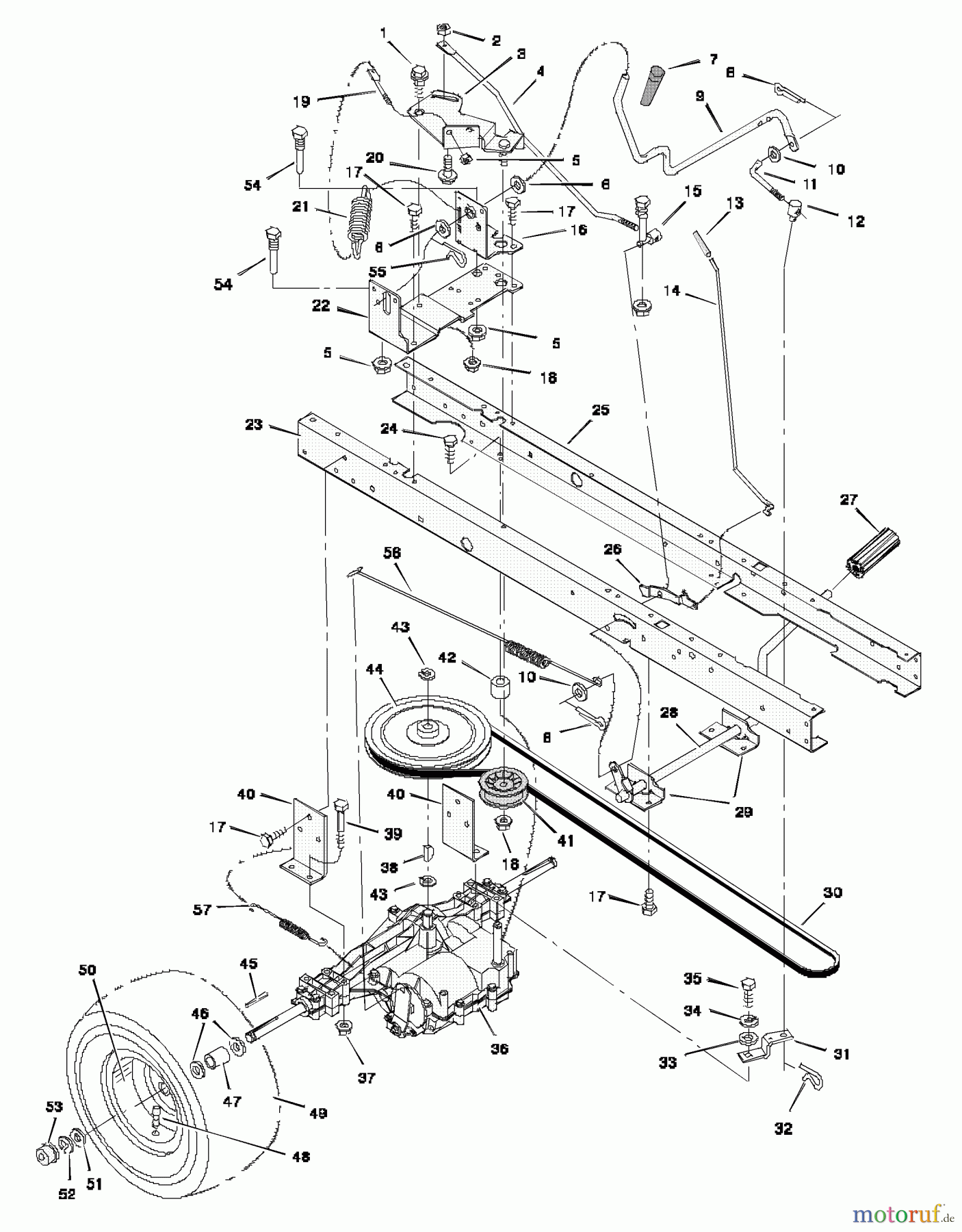 Murray Rasen- und Gartentraktoren 40501x30A - Murray 40
