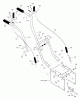 Murray 627109x31A - Scotts 27" Dual Stage Snow Thrower (2004) (Home Depot) Ersatzteile Handle Assembly