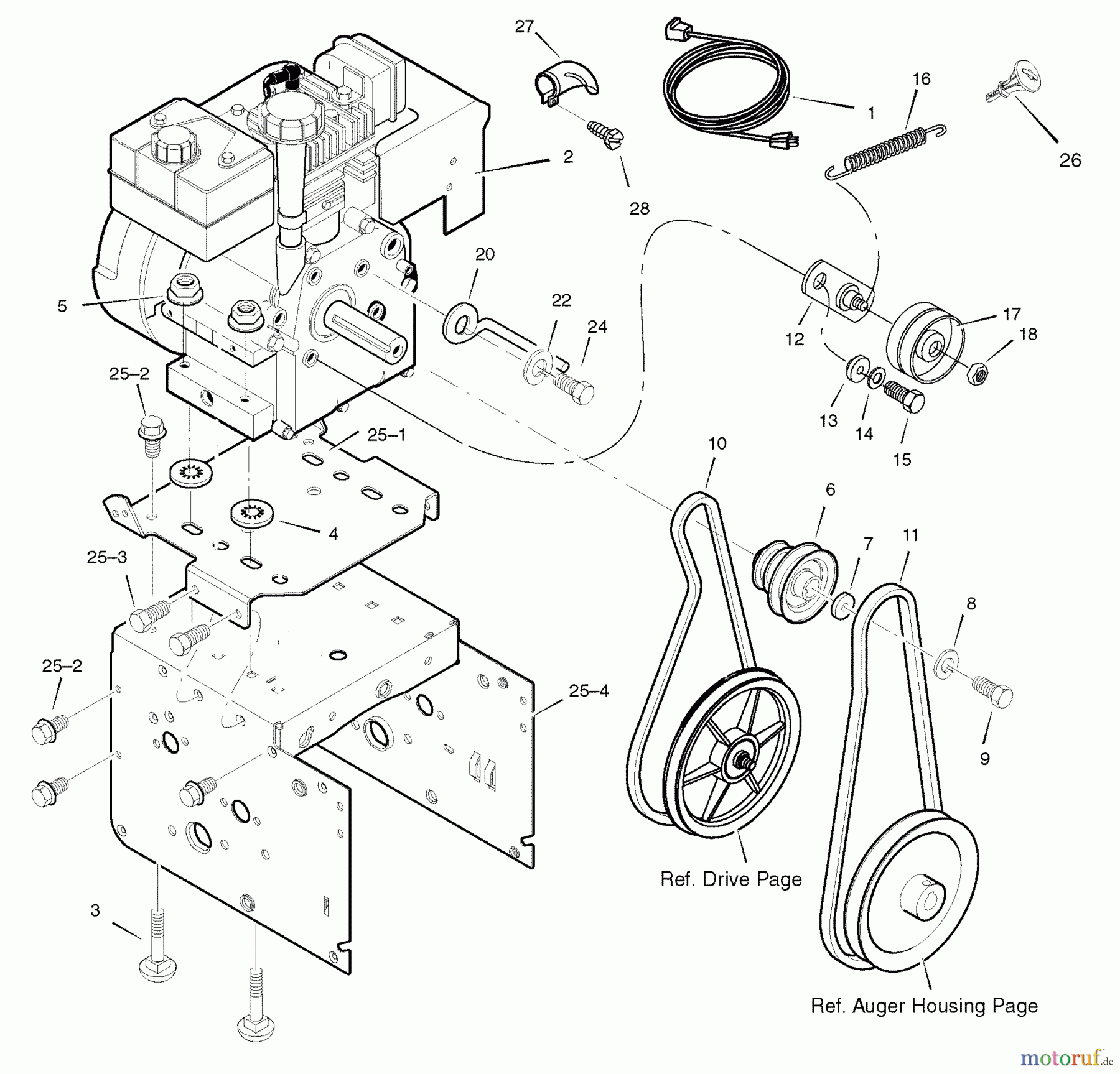 Murray Schneefräsen 6271100x83 (1695374) - B&S/Murray 27
