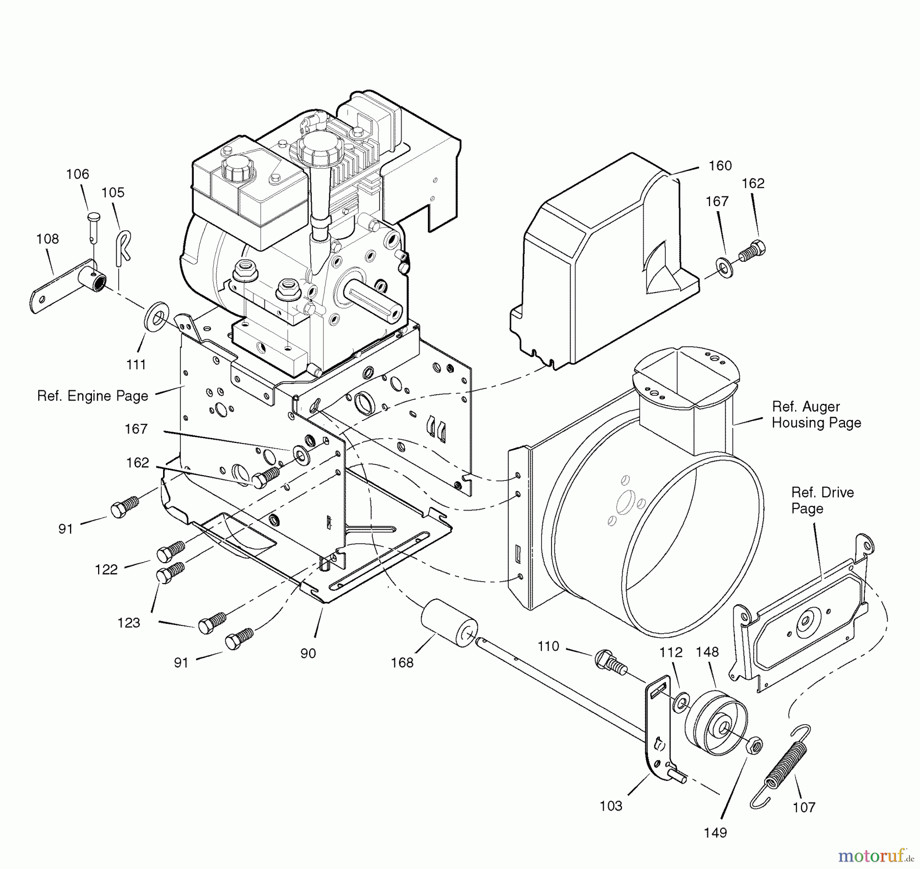 Murray Schneefräsen 6271100x83 (1695374) - B&S/Murray 27