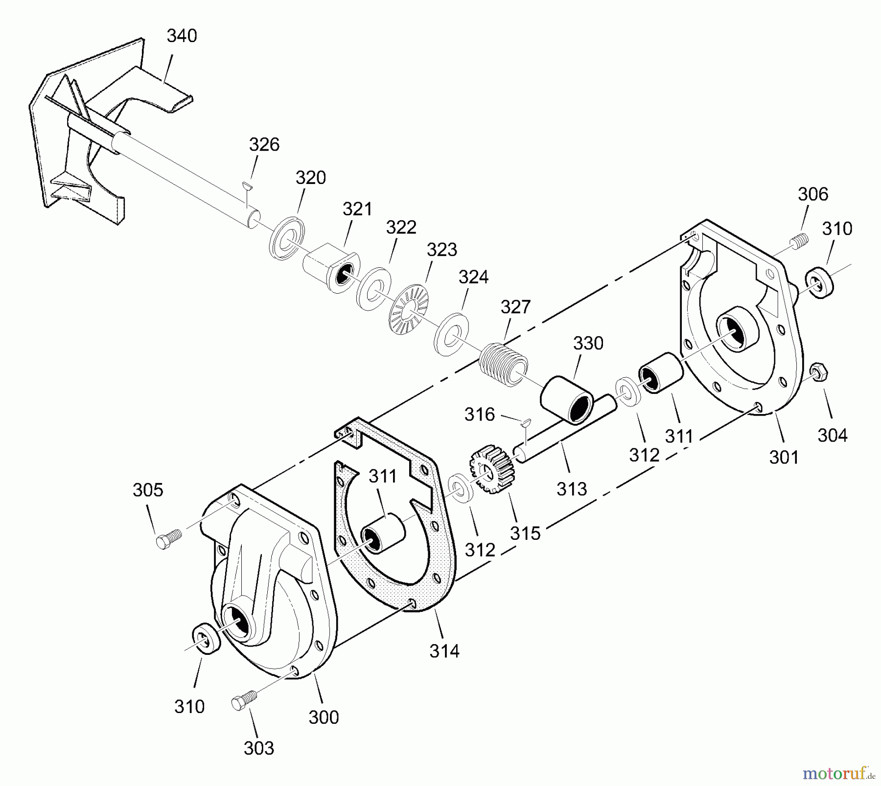  Murray Schneefräsen 627118x43A - Yard King 27