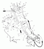 Murray 6271200x43 (1695373) - Yard King 27" Dual Stage Snow Thrower (2007) Ersatzteile Handle Assembly