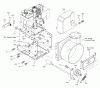 Murray 6271500x43 (1695375) - Yard King 27" Dual Stage Snow Thrower (2007) Ersatzteile Frame