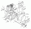 Murray 627804x89C - Yard King Performance 27" Dual Stage Snow Thrower (2001) Ersatzteile Frame