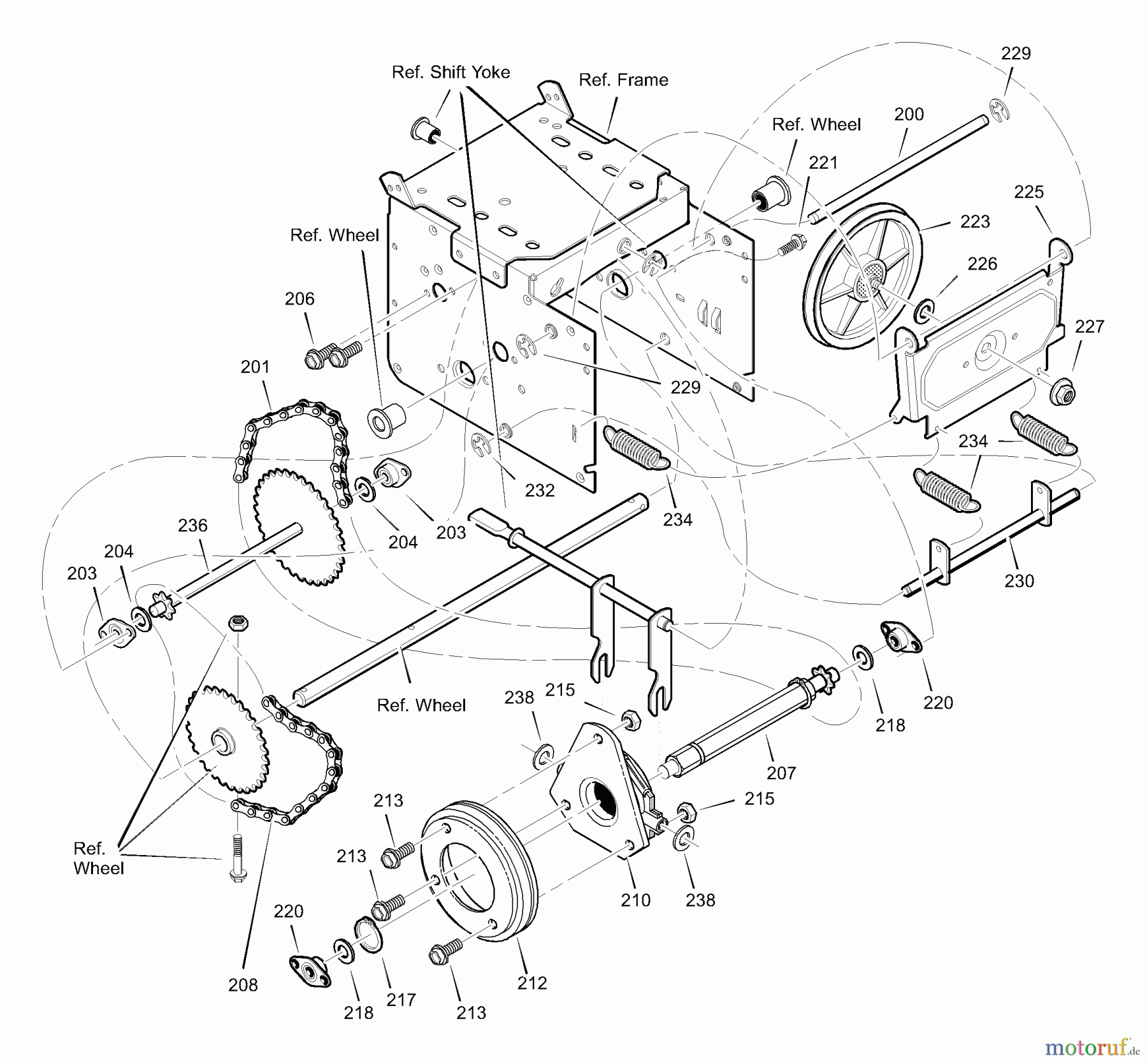 Murray Schneefräsen 627804x89D - Yard King Performance 27