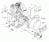 Murray 627809x5B - 27" Dual Stage Snow Thrower (2003) Ersatzteile Frame