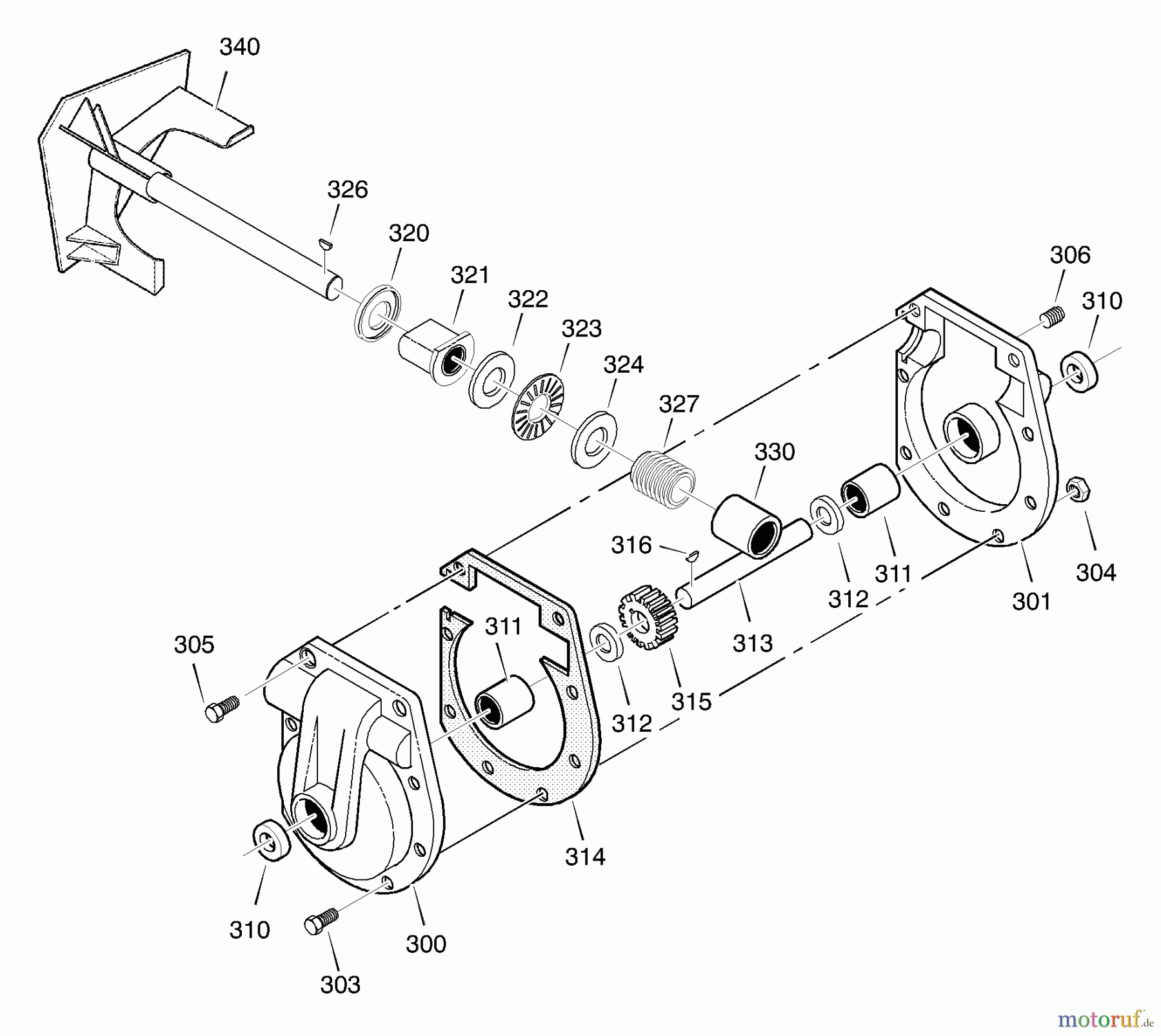  Murray Schneefräsen 627809x5B - Murray 27