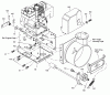 Murray 627850x0A - B&S/ 27" Single Stage Snow Thrower (2003) (Northern Tool) Ersatzteile Frame