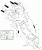 Murray 627850x0A - B&S/ 27" Single Stage Snow Thrower (2003) (Northern Tool) Ersatzteile Handle Assembly