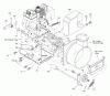 Murray 627850x5A - 27" Dual Stage Snow Thrower (2003) Ersatzteile Frame