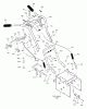 Murray 627858x43B - Yard King 27" Dual Stage Snow Thrower (2004) Ersatzteile Handle Assembly