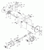 Murray 629104x35B - B&S/ 29" Dual Stage Snow Thrower (2000) (Western Auto) Ersatzteile Drive Components Assembly