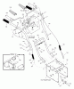 Murray 629104x6C - Ultra 29" Dual Stage Snow Thrower (2001) Ersatzteile Handle Assembly