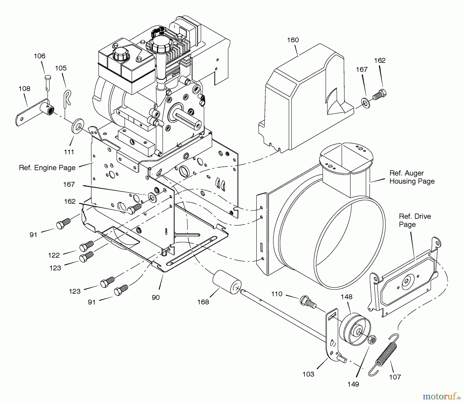 Murray Schneefräsen 629105x83A - B&S/Murray 29