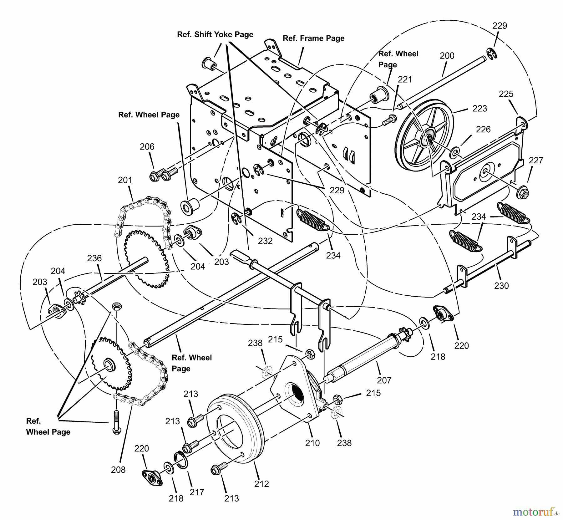 Murray Schneefräsen 629108x30A - Murray 29