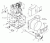 Murray 629108x30A - 29" Dual Stage Snow Thrower (2003) Ersatzteile Frame
