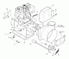 Murray 629108x5A - 29" Dual Stage Snow Thrower (2002) Ersatzteile Frame