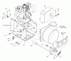 Murray 629108x5C - 29" Dual Stage Snow Thrower (2005) Ersatzteile Frame