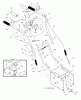 Murray 629109x31D - Scotts 29" Dual Stage Snow Thrower (2003) (Home Depot) Ersatzteile Handle Assembly