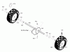 Murray 629109x31D - Scotts 29" Dual Stage Snow Thrower (2003) (Home Depot) Ersatzteile Wheels