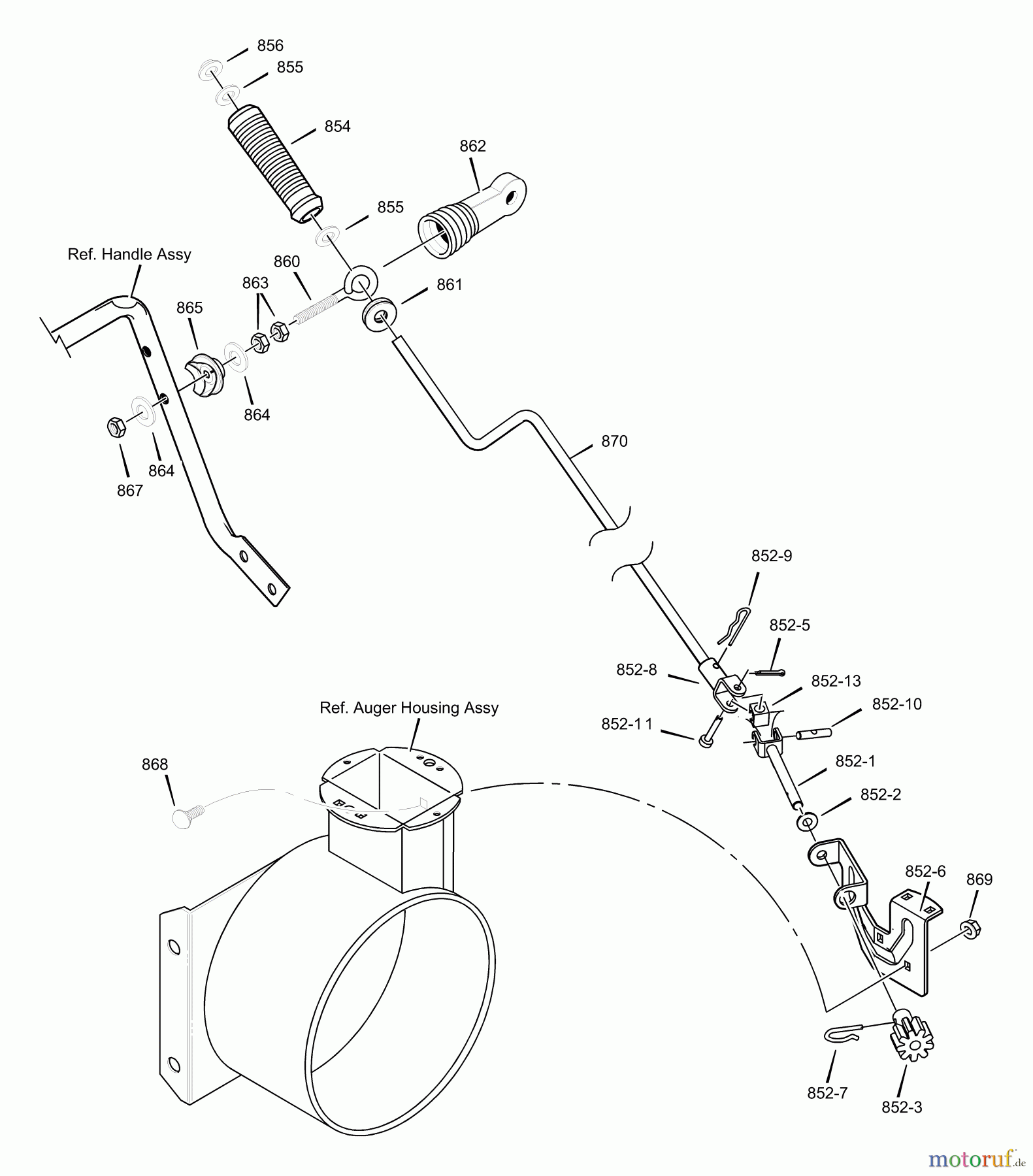  Murray Schneefräsen 629118x0A - B&S/Murray 29