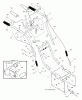 Murray 629118x31A - Scotts 29" Dual Stage Snow Thrower (2005) (Home Depot) Ersatzteile Handle Assembly