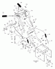 Murray 629118x43A - Yard King 29" Dual Stage Snow Thrower (2003) Ersatzteile Handle Assembly