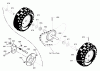 Murray 629118x43A - Yard King 29" Dual Stage Snow Thrower (2003) Ersatzteile Wheels