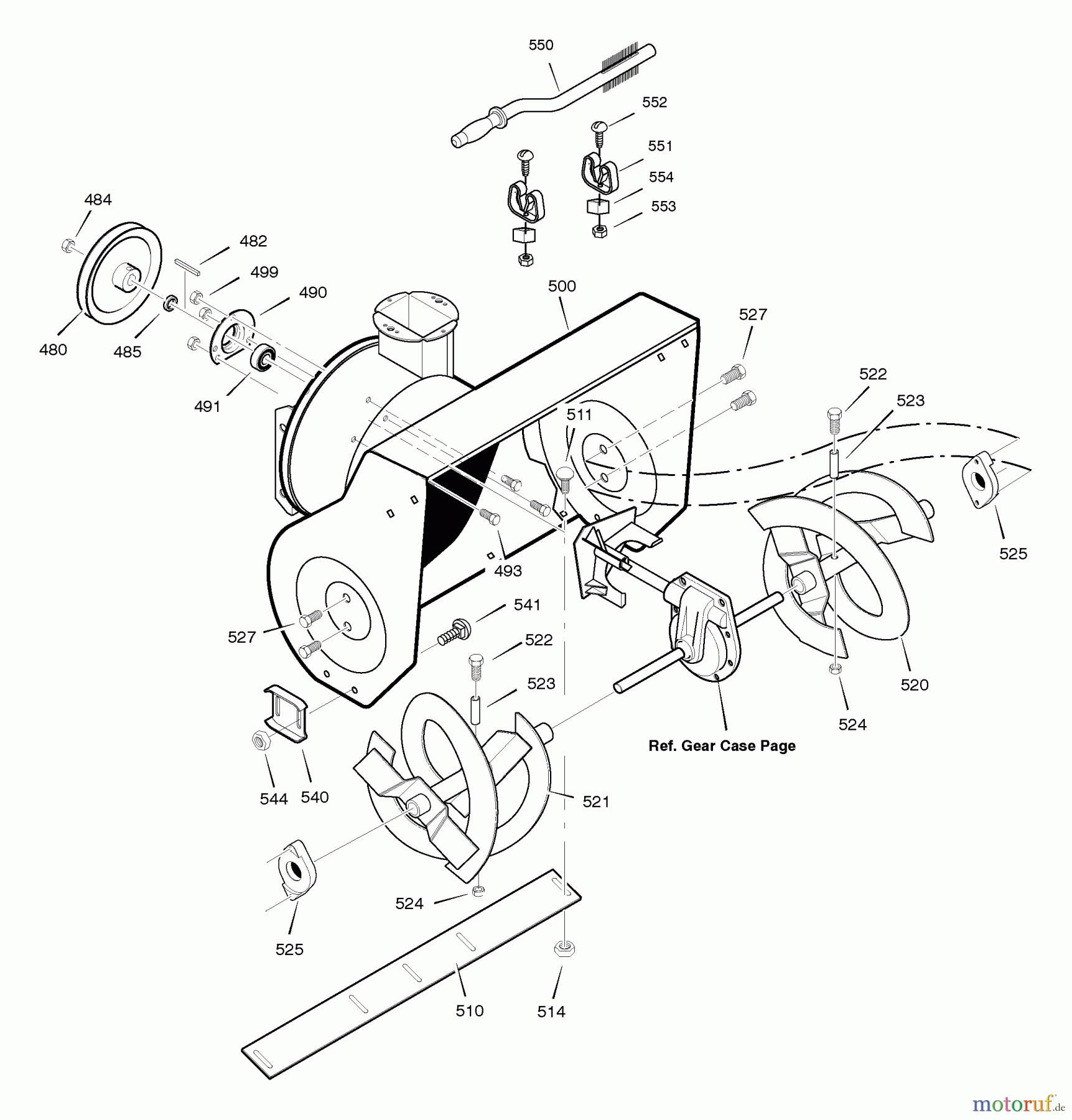  Murray Schneefräsen 629118x43B - Yard King 29