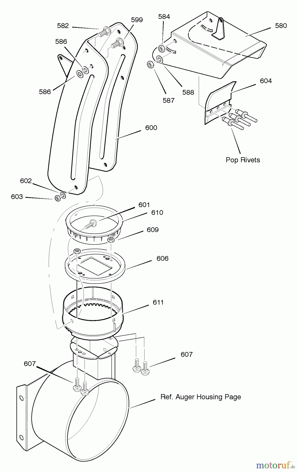  Murray Schneefräsen 629118x43B - Yard King 29