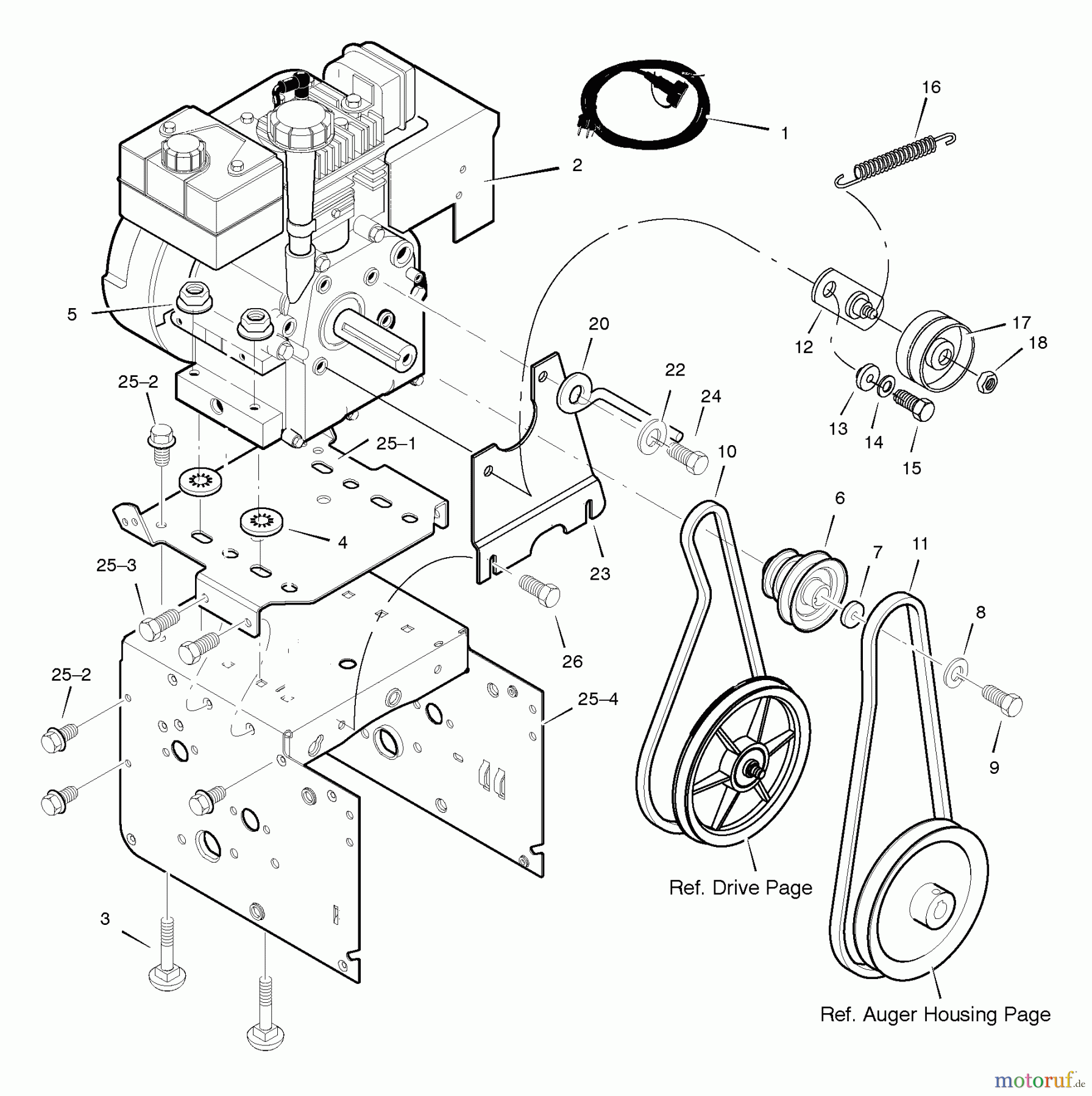  Murray Schneefräsen 629118x43B - Yard King 29