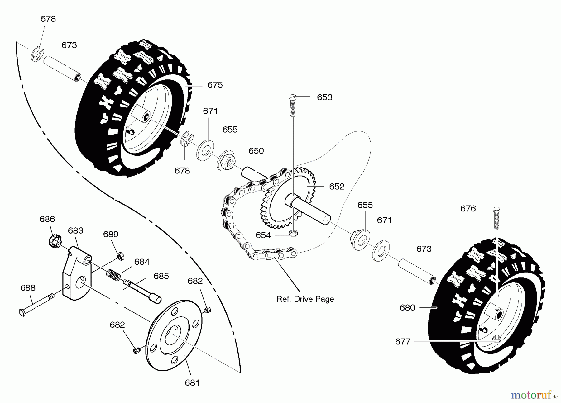  Murray Schneefräsen 629118x43B - Yard King 29
