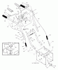 Murray 629159x31A - Scotts 29" Dual Stage Snow Thrower (2003) (Home Depot) Ersatzteile Handle Assembly