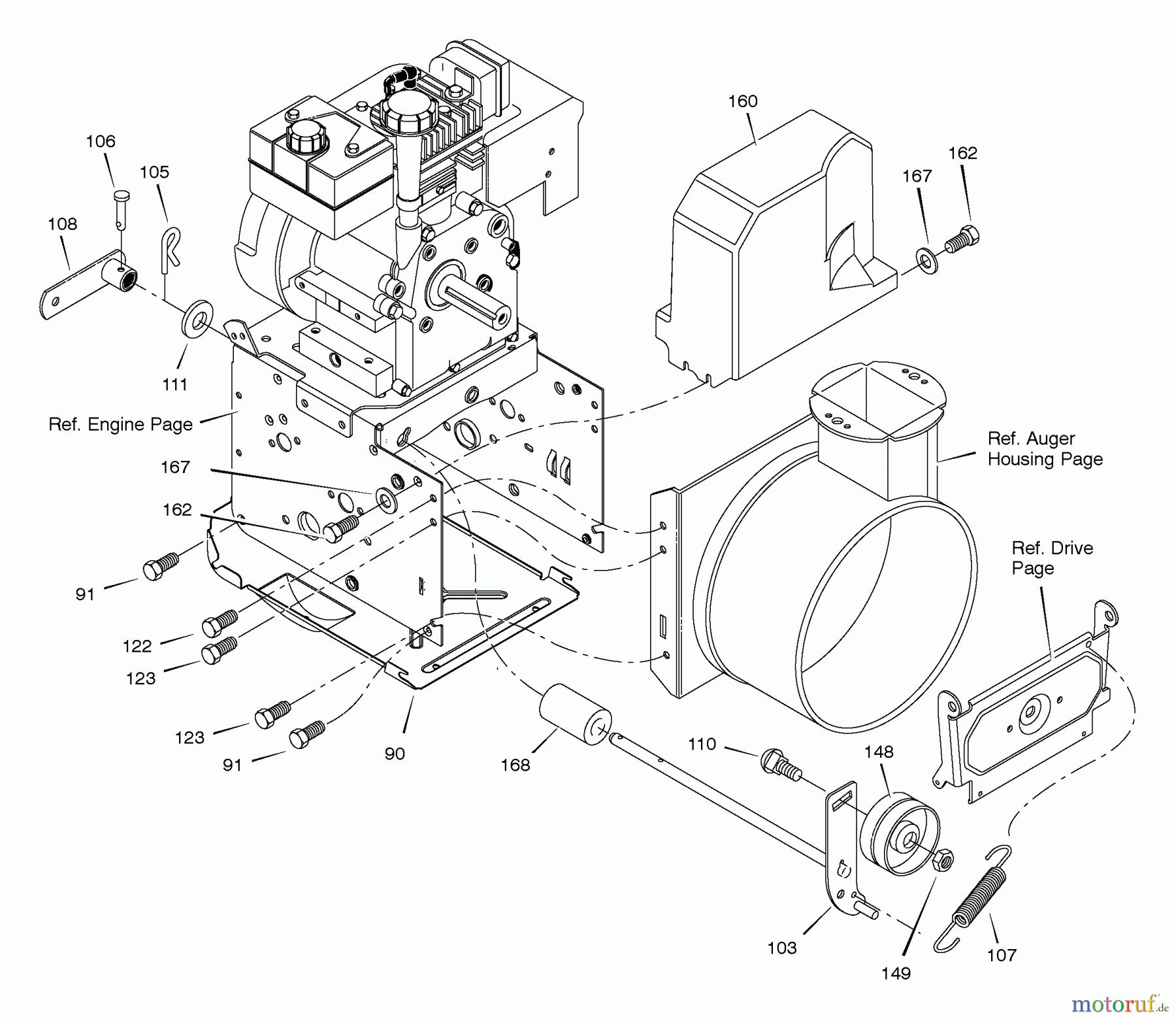Murray Schneefräsen 629159x83A - B&S/Murray 29
