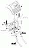 Murray 629904x81A - Yard King 29" Dual Stage Snow Thrower (2000) Ersatzteile Control Panel