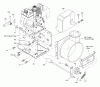 Murray 629924x0A - B&S/ 29" Dual Stage Snow Thrower (2003) (Northern Tool) Ersatzteile Frame