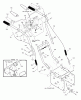 Murray 631108x83A - B&S/ 31" Dual Stage Snow Thrower (2005) (Walmart) Ersatzteile Handle Assembly