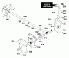 Murray 631124x31A - Scotts 31" Dual Stage Snow Thrower (2000) (Home Depot) Ersatzteile Gear Case Assembly