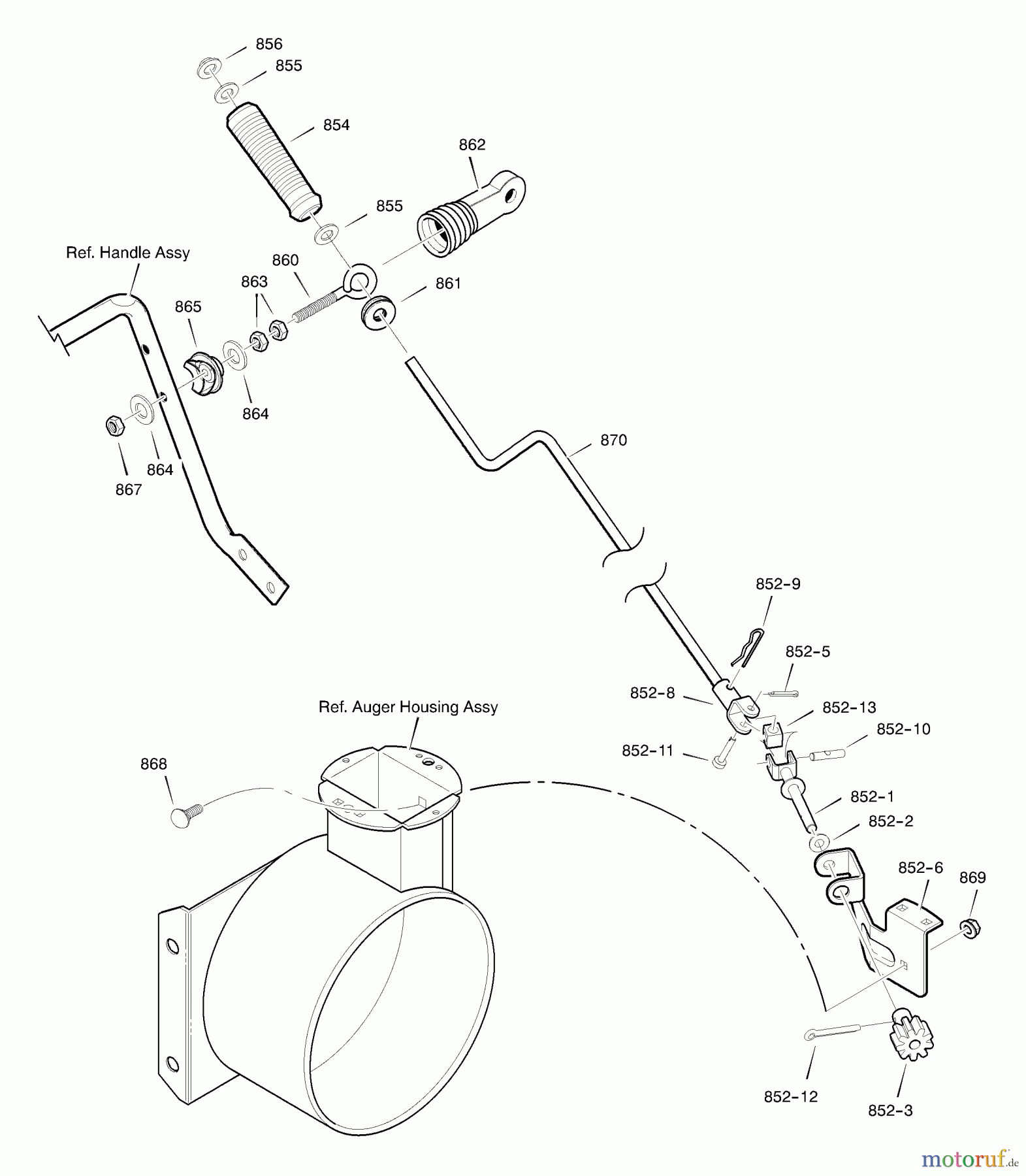 Murray Schneefräsen 631128x31B - Scotts 31
