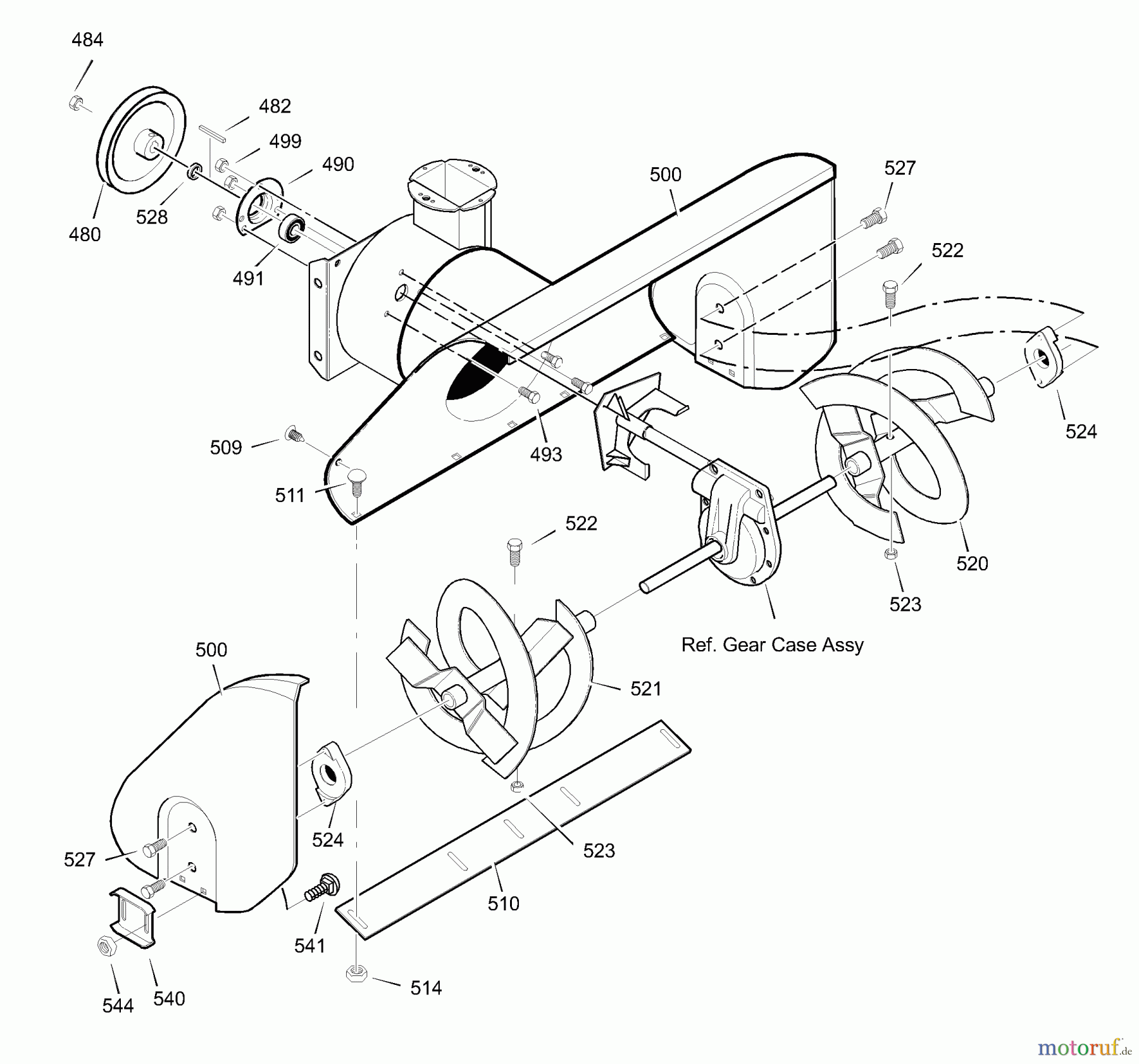 Murray Schneefräsen 631128x31C - Scotts 31
