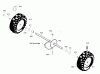 Murray 631128x31D - Scotts 31" Dual Stage Snow Thrower (2003) (Home Depot) Ersatzteile Wheels